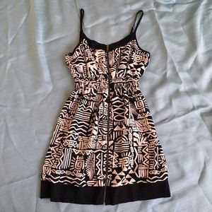Tribal print dress